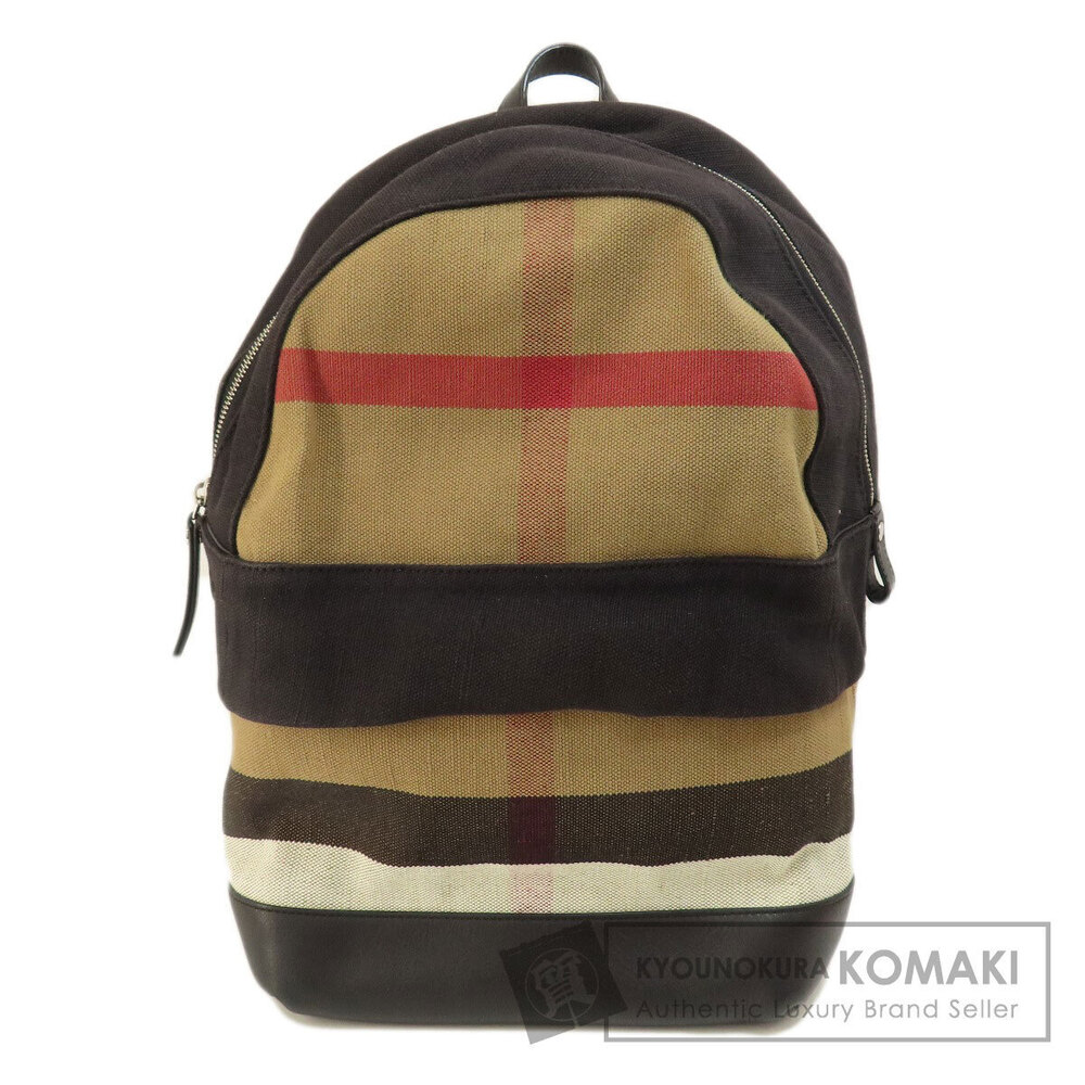 Burberry Check Backpack Rucksack Daypack Canvas